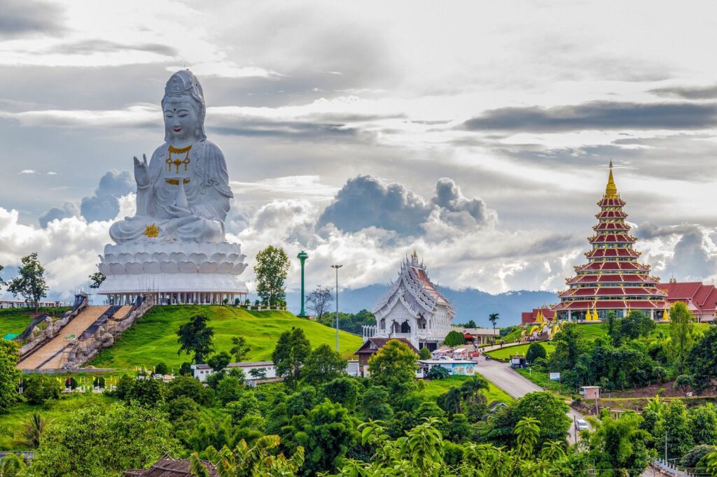 Chiang Rai & The Golden Triangle — Mountain Scenery, White Temple, and Elephants