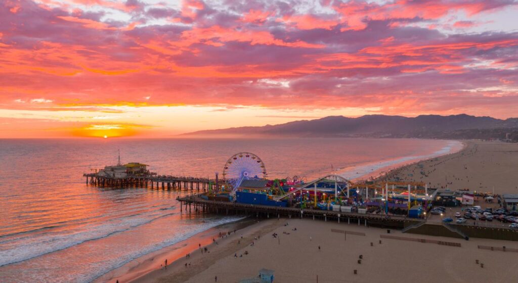 Santa Monica & Los Angeles — One Last Sunset