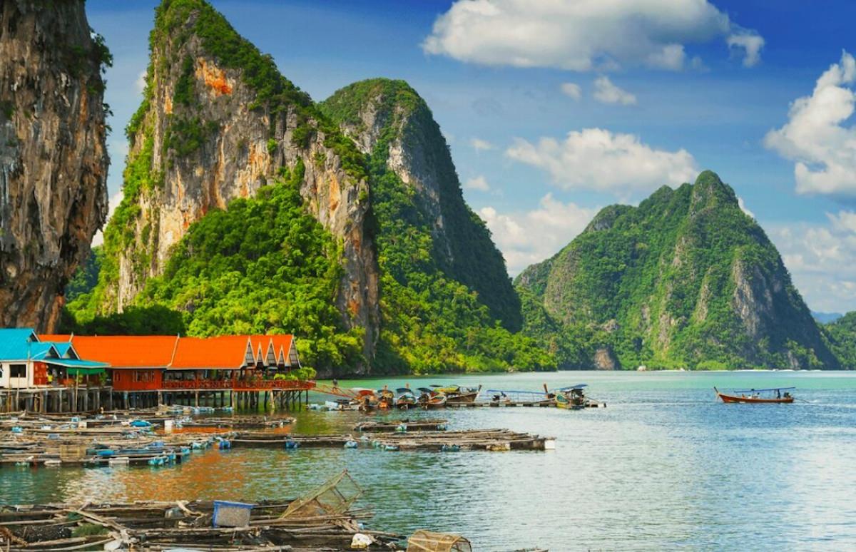 Thailand, in four chapters—river, rose city, reef, and quiet island