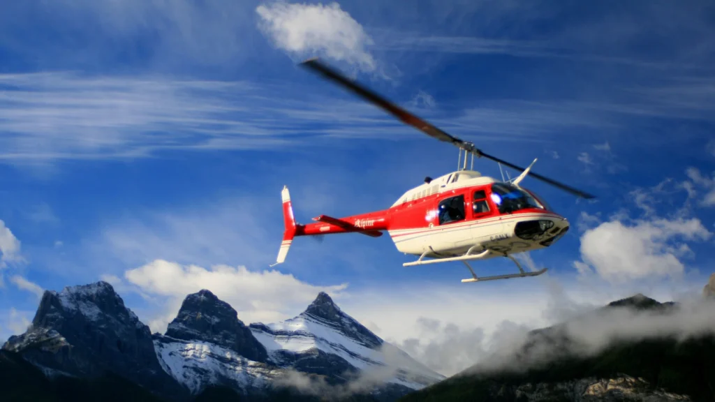 Alberta & Banff National Park Helicopter Peaks and the Icefields Parkway