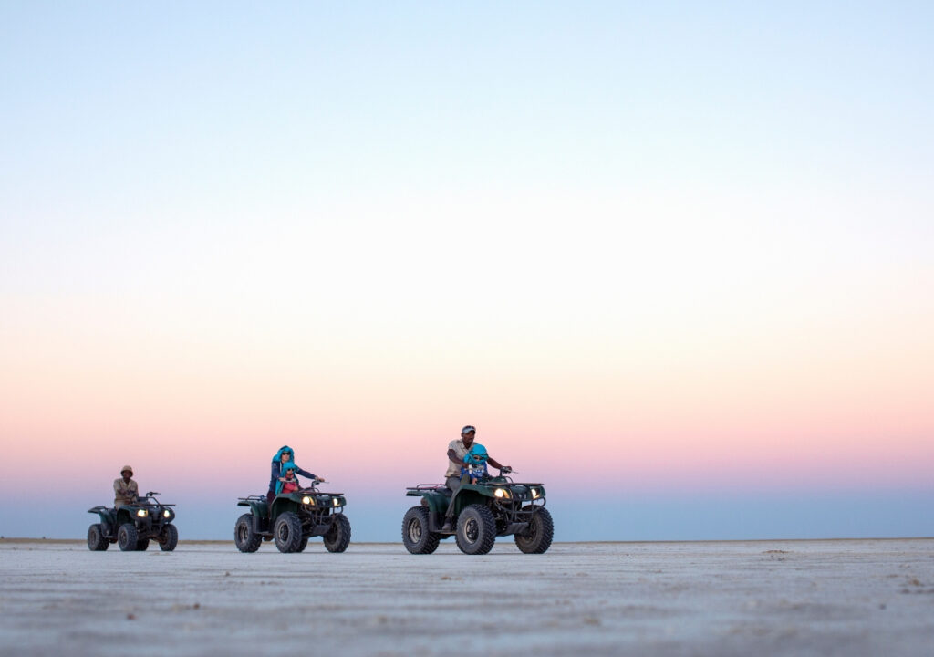 A Botswana Quad Bike Safari Across Salt Pans and Big-Sky Silence