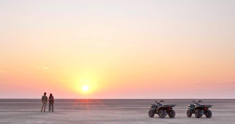 A horizon that makes everyone go quiet