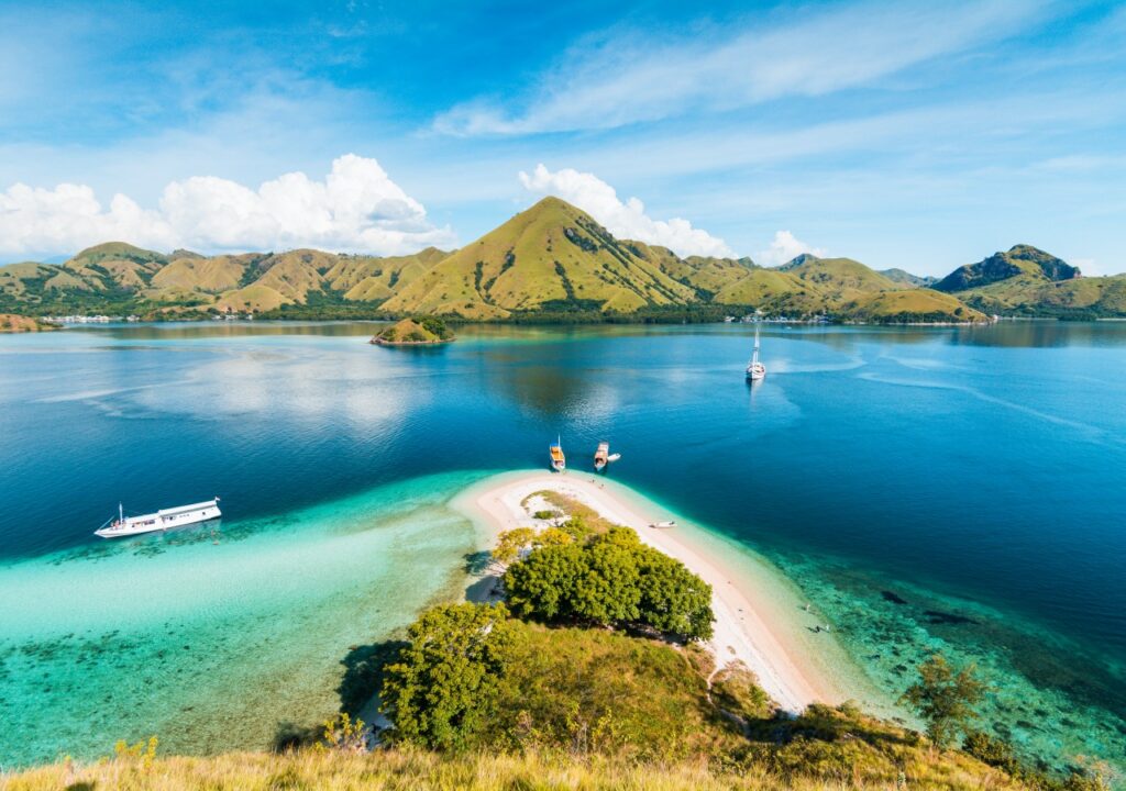 Reefs, Manta Rays, and Komodo Bay