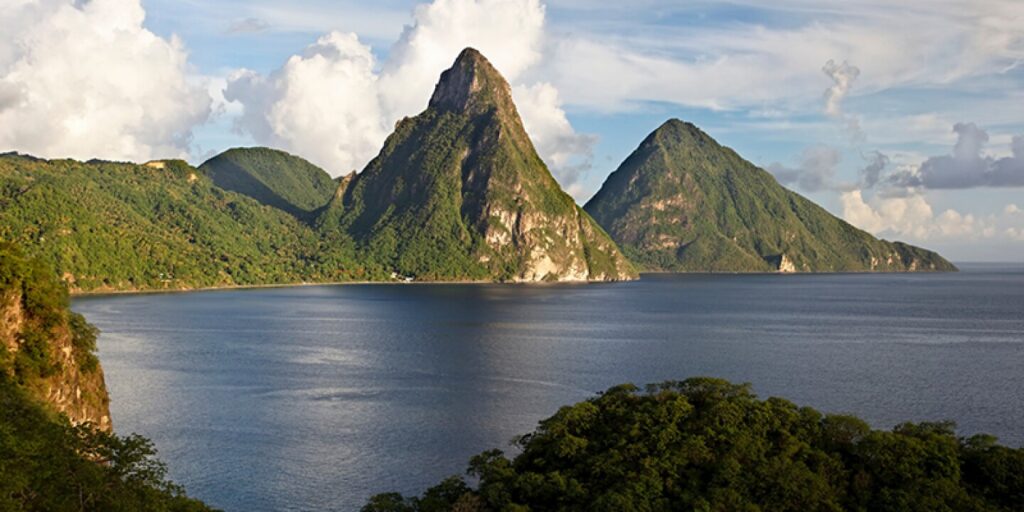 The Pitons and Volcanic Landscapes
